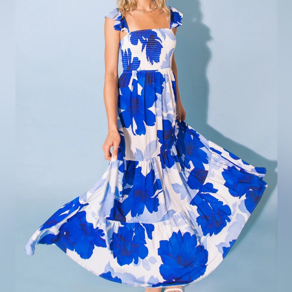 Flying Tomato Feel Like Moving Maxi Dress